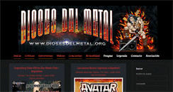 Desktop Screenshot of diosesdelmetal.org